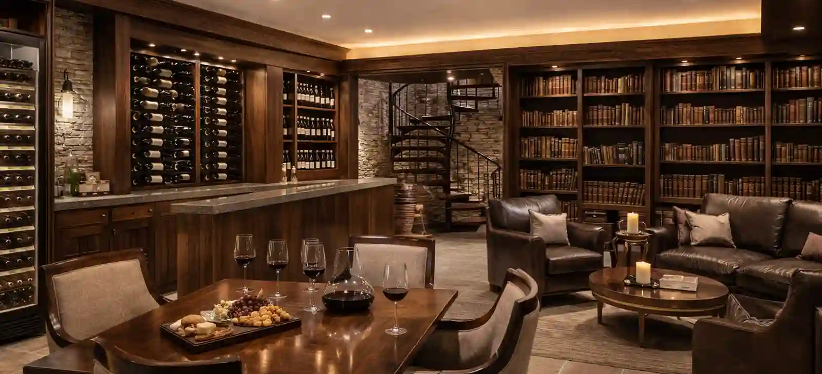 Luxury basement case studies across Northern England for homeowners creating bespoke underground living space