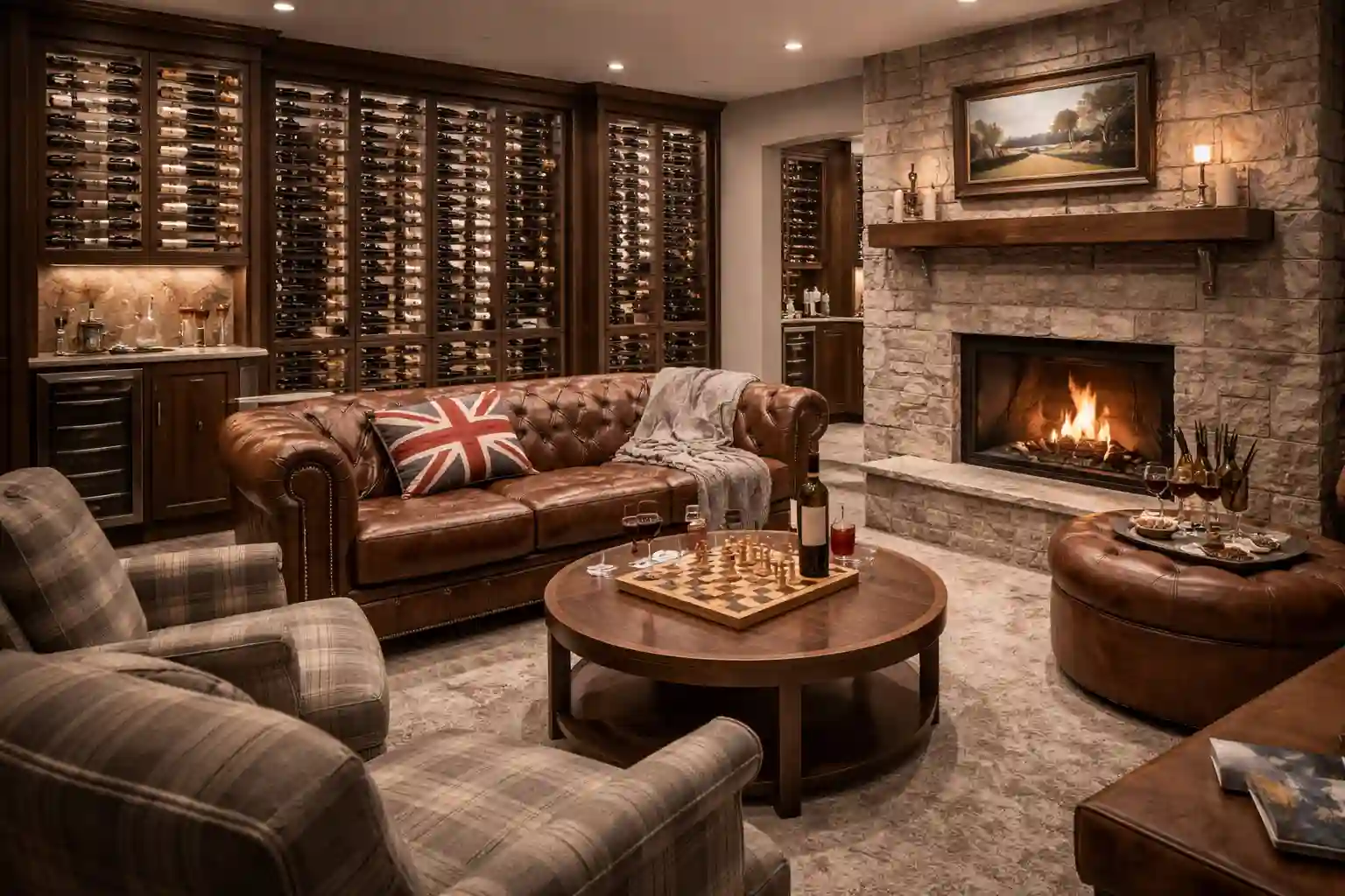 Basement Wine Rooms