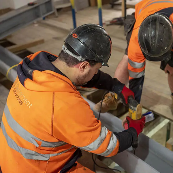 Design and build basements including surveys, engineering and construction