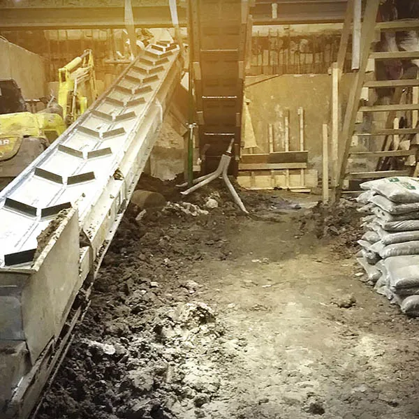 Structural remediation and repair of failed or leaking basements